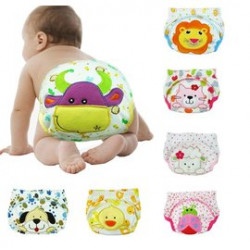 【精緻優質棉料加厚層保護學習褲】可愛動物造型學習褲棉質加厚底/三角褲/卡通內褲/學習褲/訓練褲/防漏褲